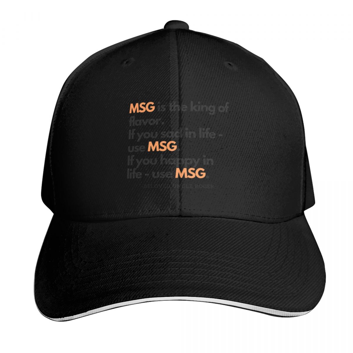 Kids Outdoor Quotes - Uncle Roger Quote Baseball Cap fishing