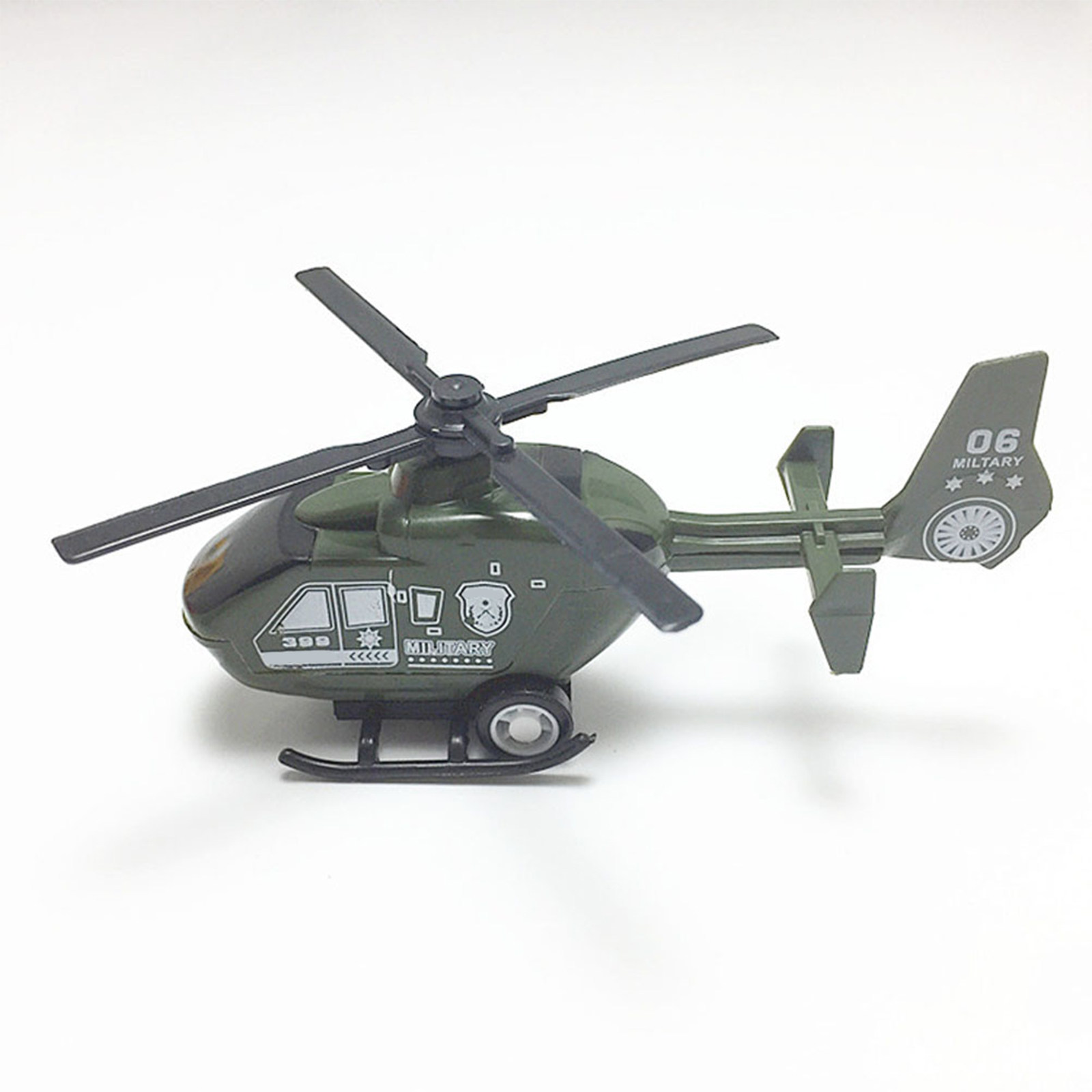 Kids Outdoor Easter Gifts - 6Pcs Realistic Mini Pullback Helicopter Plastic