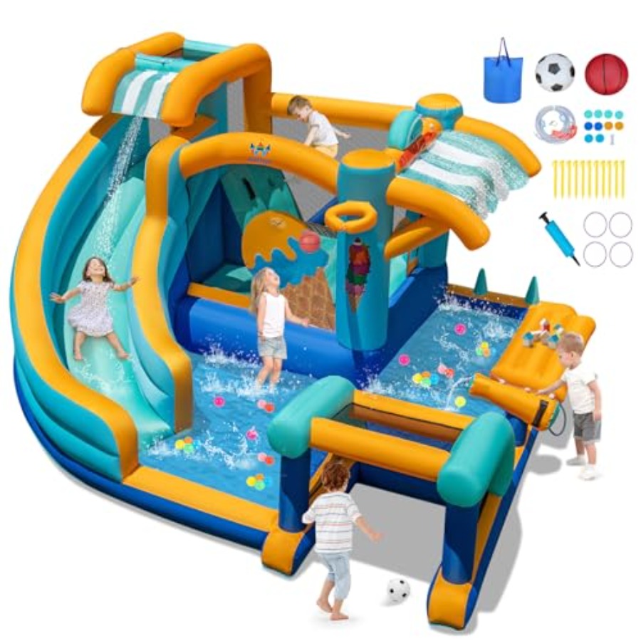 Kids Outdoor Basketball - Outdoor indoor water bounce house for