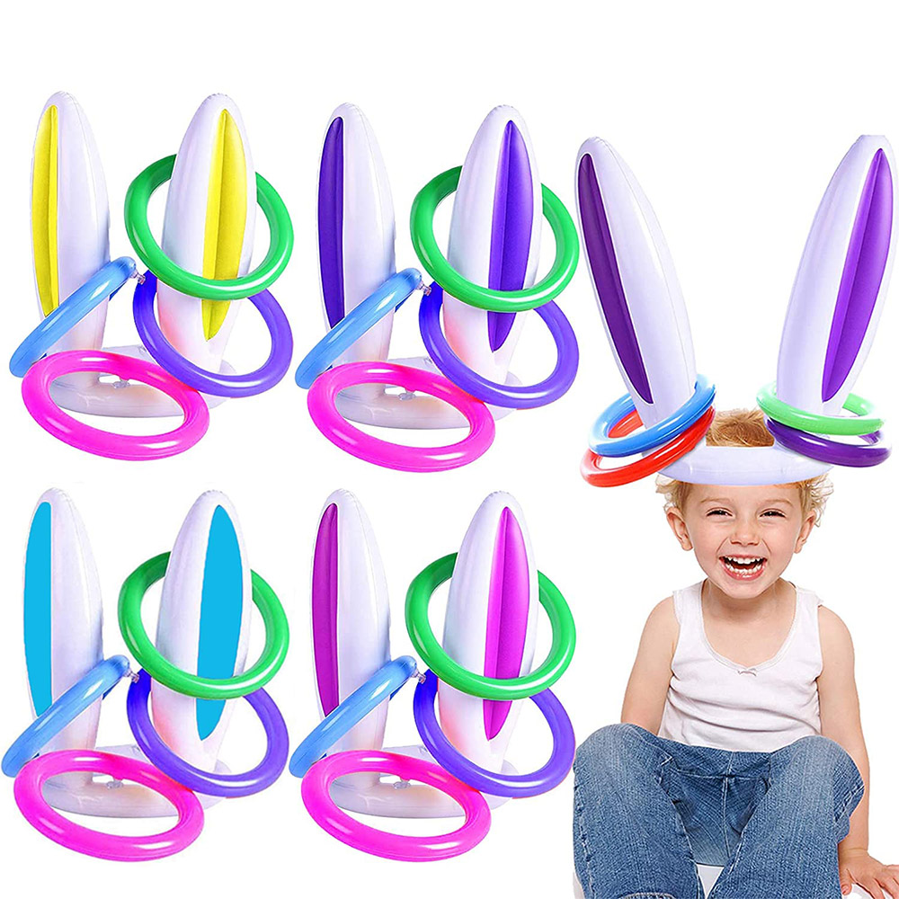 Inflatable Rabbit Ear Throwing - đánh giá và giá Kids Outdoor Easter Gifts