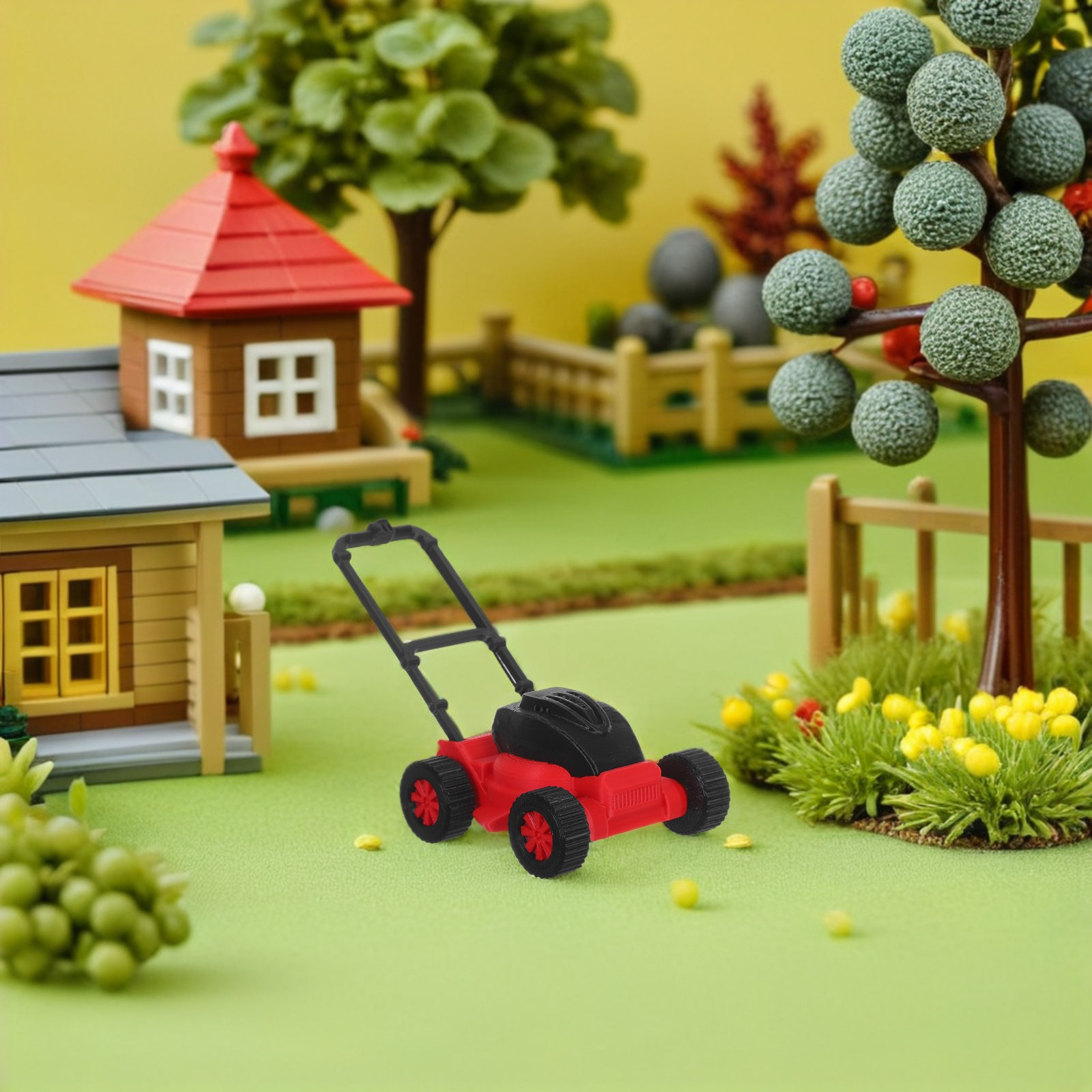 Miniature Lawn Mower Realistic - đánh giá và giá Kids Outdoor Lawn Mower