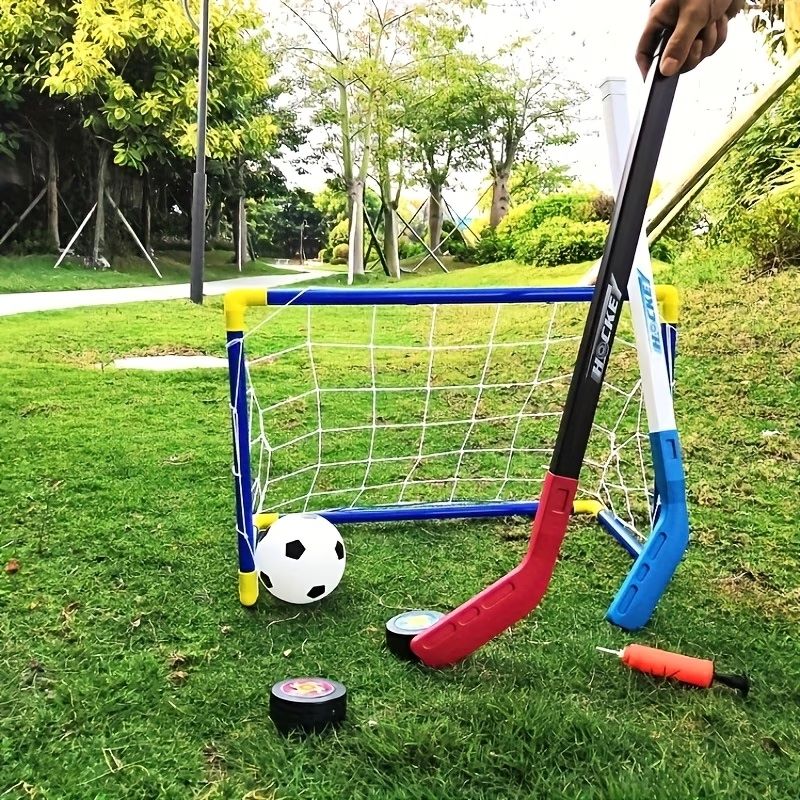 2 in 1 Kids Hockey & Soccer Go - đánh giá và giá Kids Outdoor Hockey Set