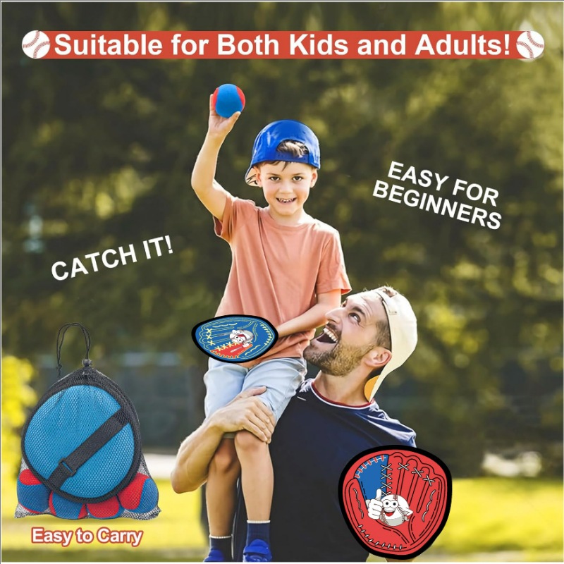 Toss and Catch Ball Set Outdoo - đánh giá và giá Kids Outdoor Easter Gifts