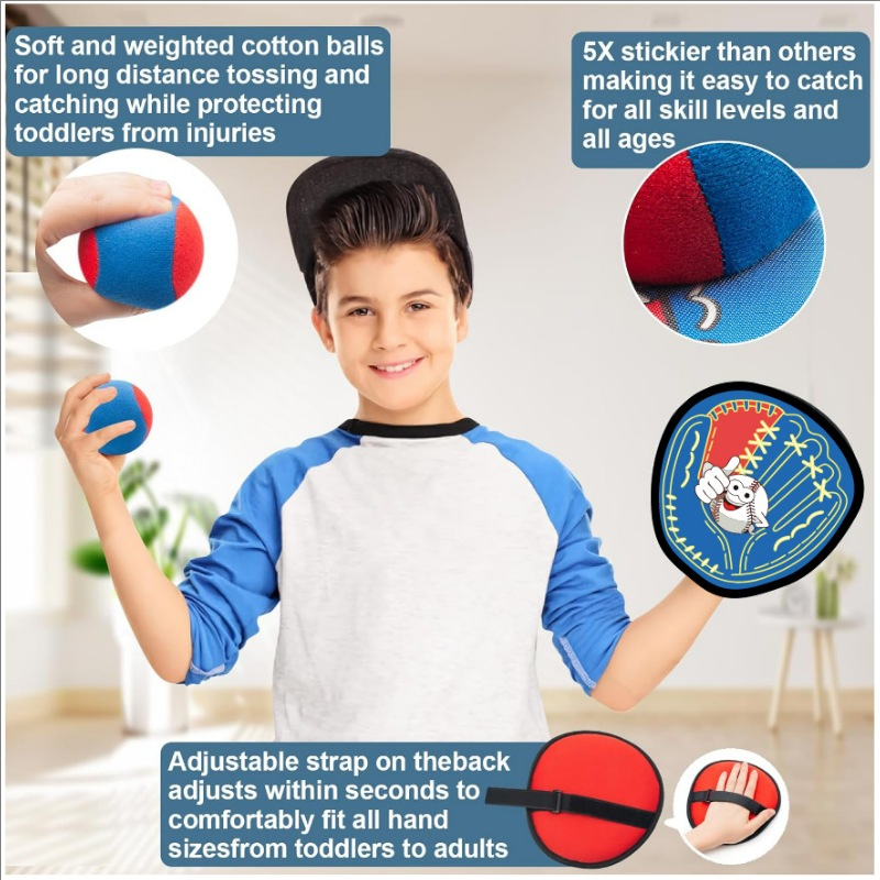 Toss and Catch Ball Set Outdoo - đánh giá và giá Kids Outdoor Easter Gifts