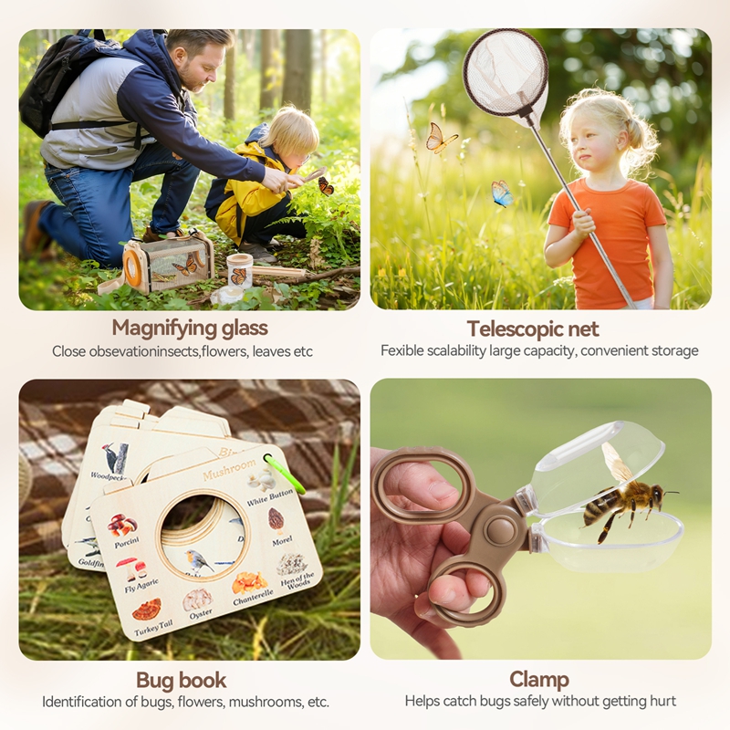Kids Outdoor Bug Catching Toys - đánh giá và giá Kids Outdoor Adventure Kit
