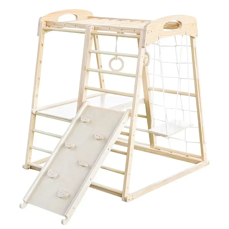 Wooden Climbing Frame Playgrou - đánh giá và giá Kids Outdoor Wooden Climbing Frame