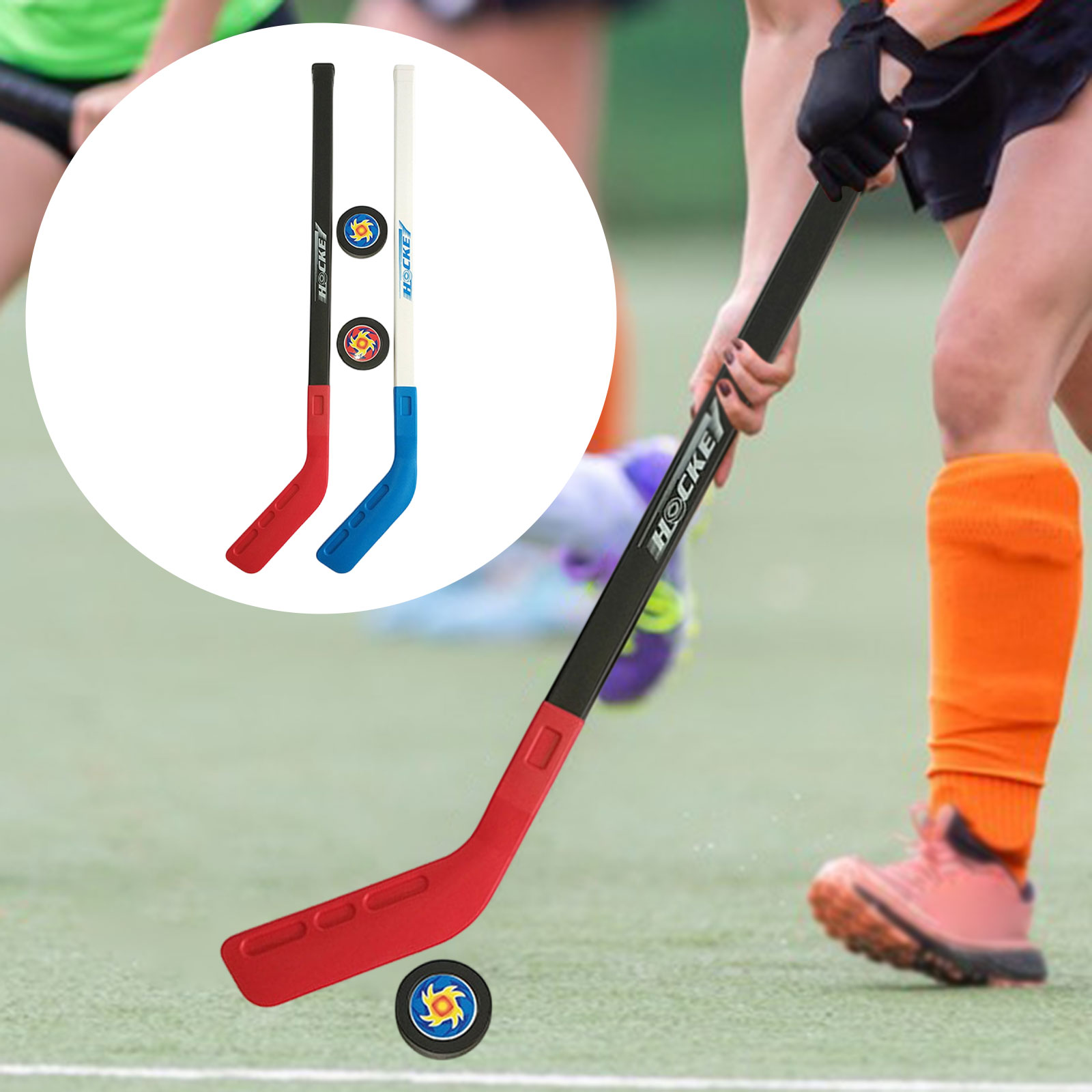 Kids Hockey Sticks and Ball Se - đánh giá và giá Kids Outdoor Hockey Set