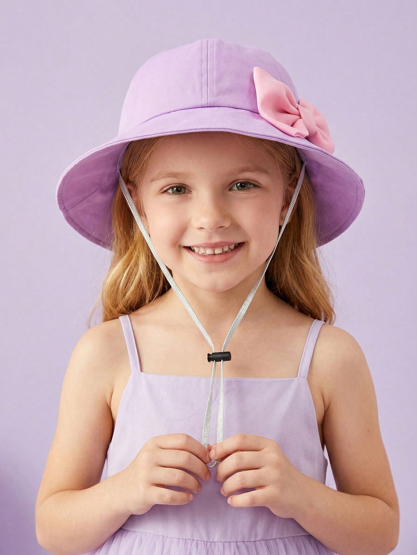 1Pcs Girl 3-8Y Trendy Pink Big - đánh giá và giá Kids Outdoor Hat