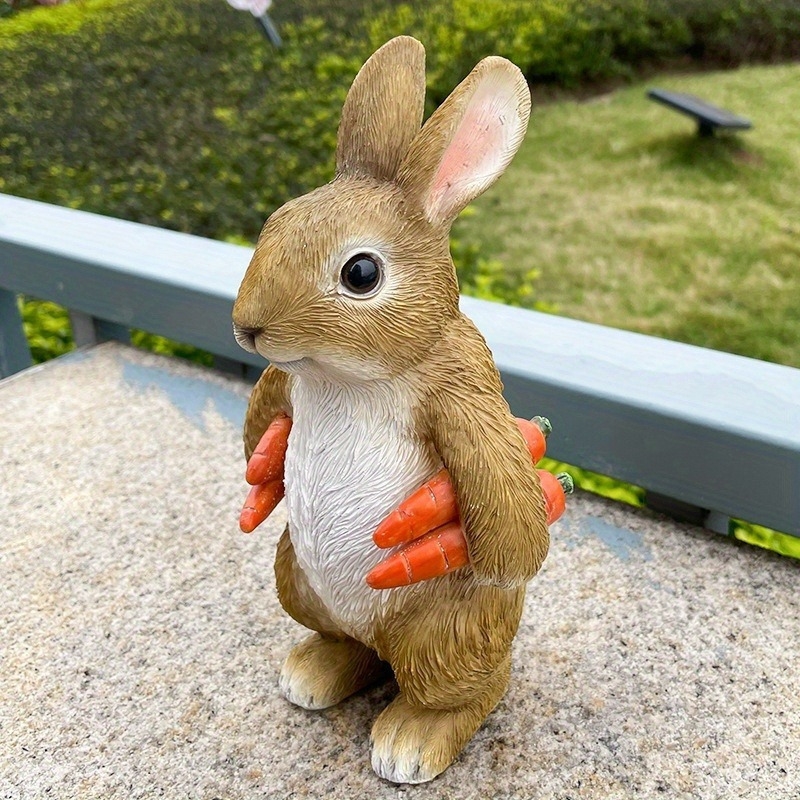 Resin Rabbit Garden Sculpture  - đánh giá và giá Kids Outdoor Easter Gifts