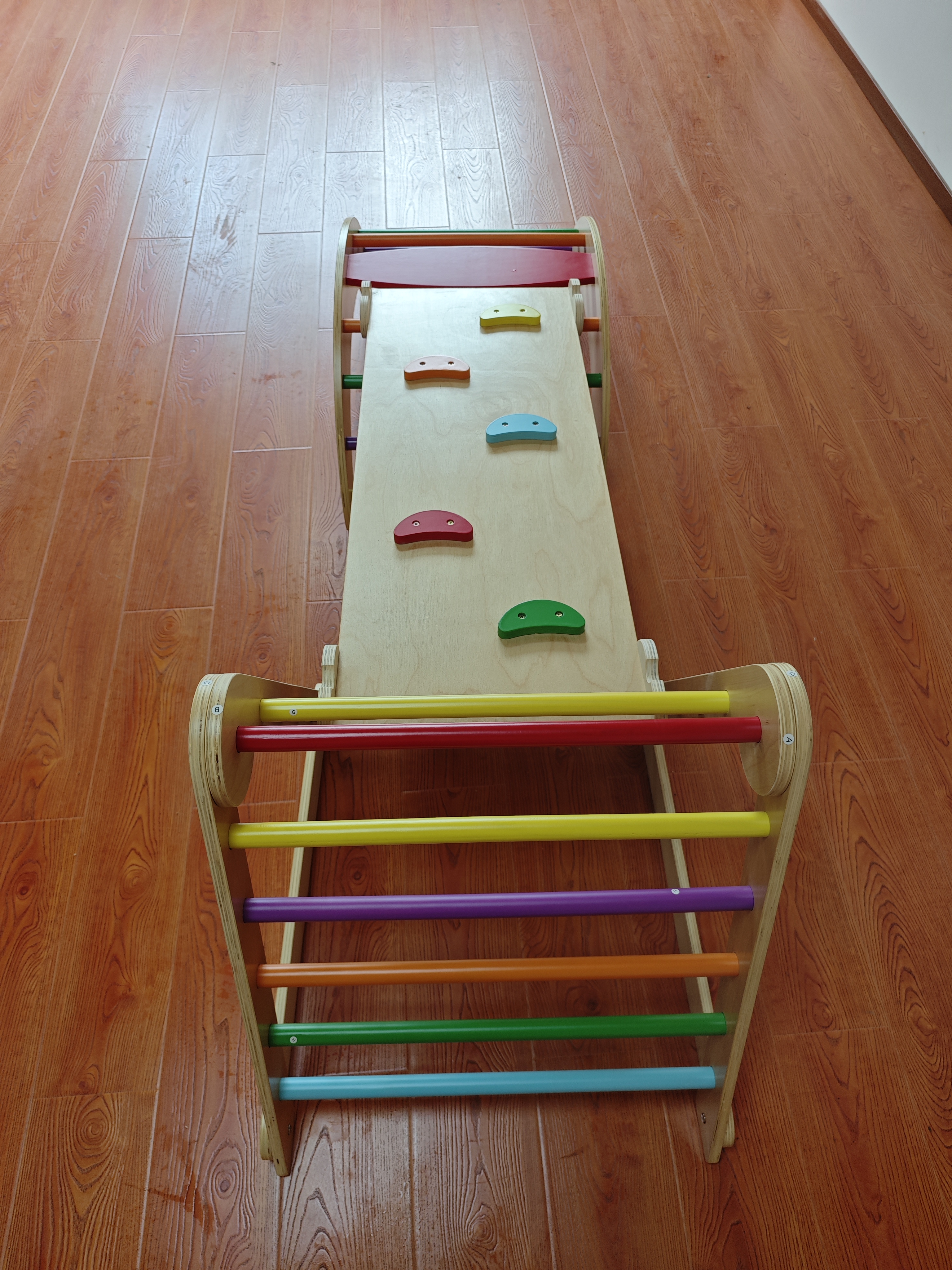 Hot Selling 3-in-1 Montessori  - đánh giá và giá Kids Outdoor Wooden Climbing Frame