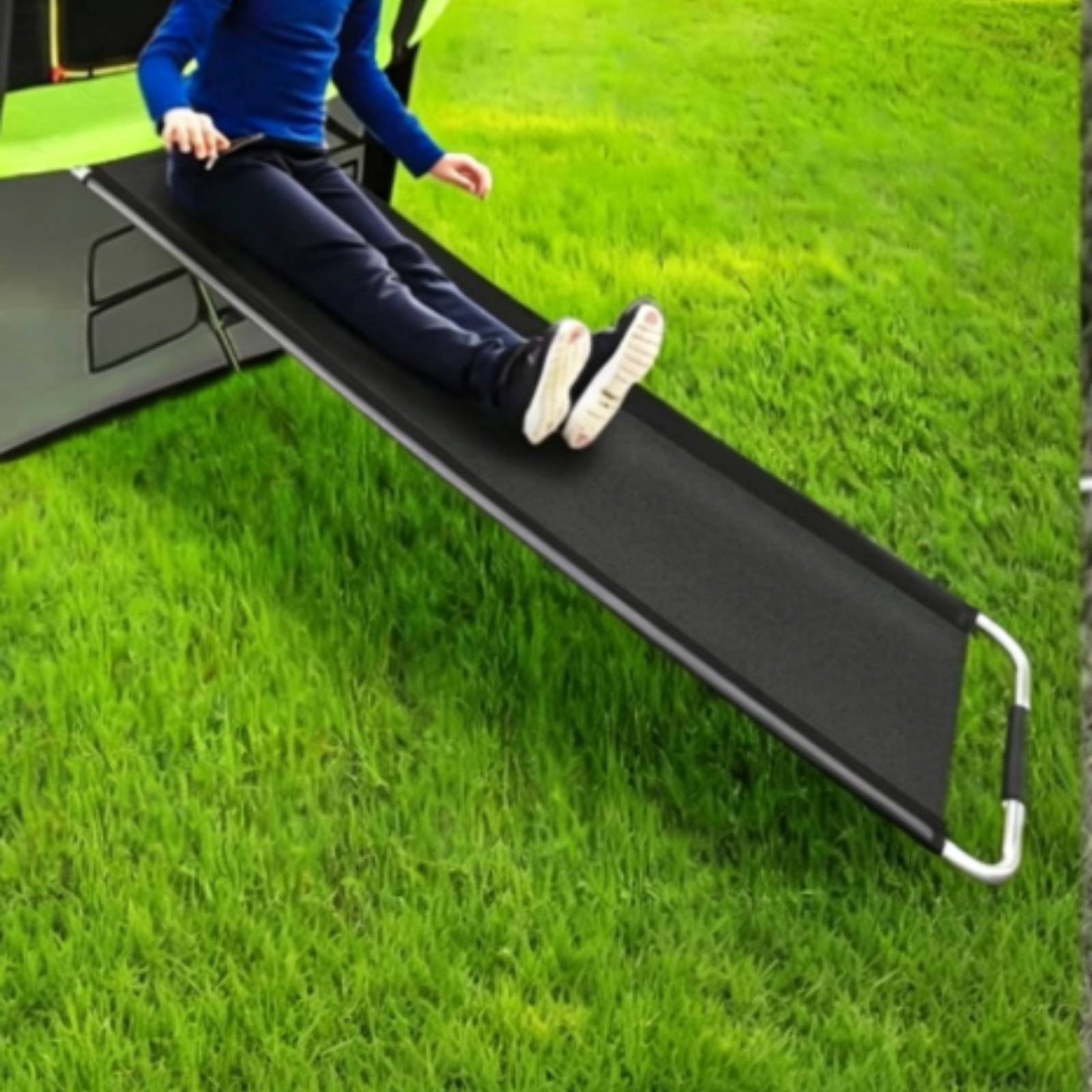 Kids Trampoline with Slide Ind - đánh giá và giá Kids Indoor Outdoor Trampoline