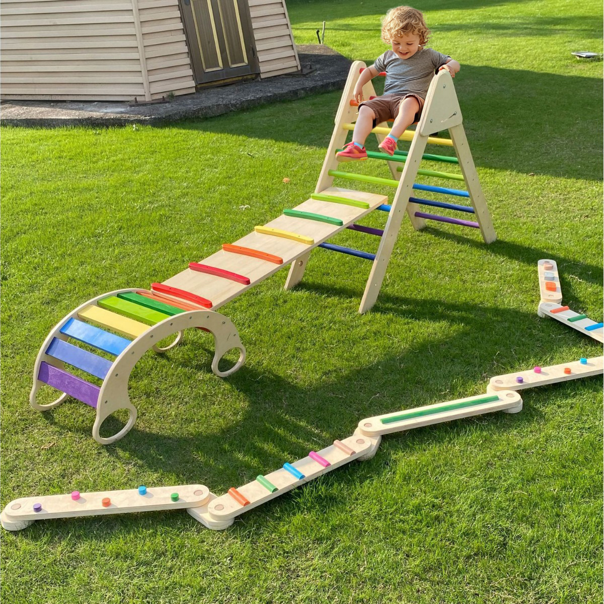 Customizable Eco-Friendly Beec - đánh giá và giá Kids Outdoor Wooden Climbing Frame