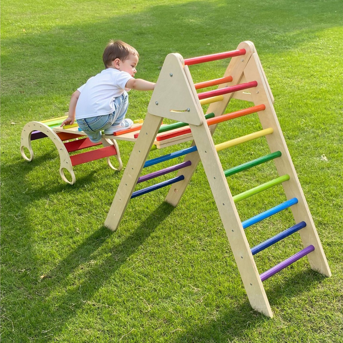 Customizable Eco-Friendly Beec - đánh giá và giá Kids Outdoor Wooden Climbing Frame