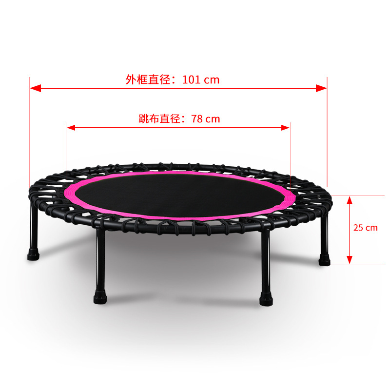 40 Inch Silent Rebounder Tramp - đánh giá và giá Kids Indoor Outdoor Trampoline