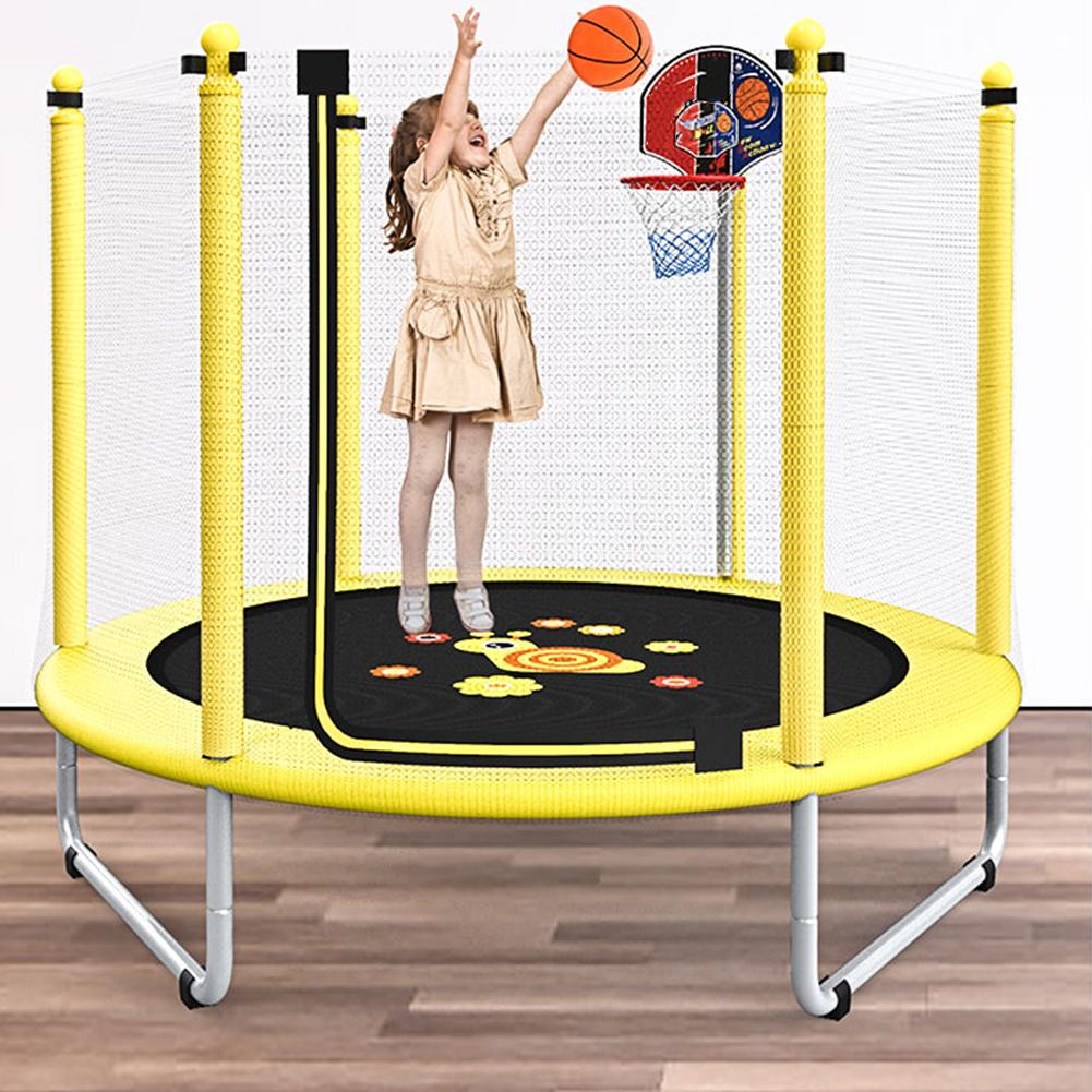 Trampoline Safety Net Garden T - đánh giá và giá Kids Indoor Outdoor Trampoline