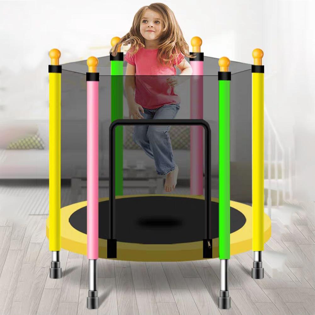Trampoline Safety Net Garden T - đánh giá và giá Kids Indoor Outdoor Trampoline