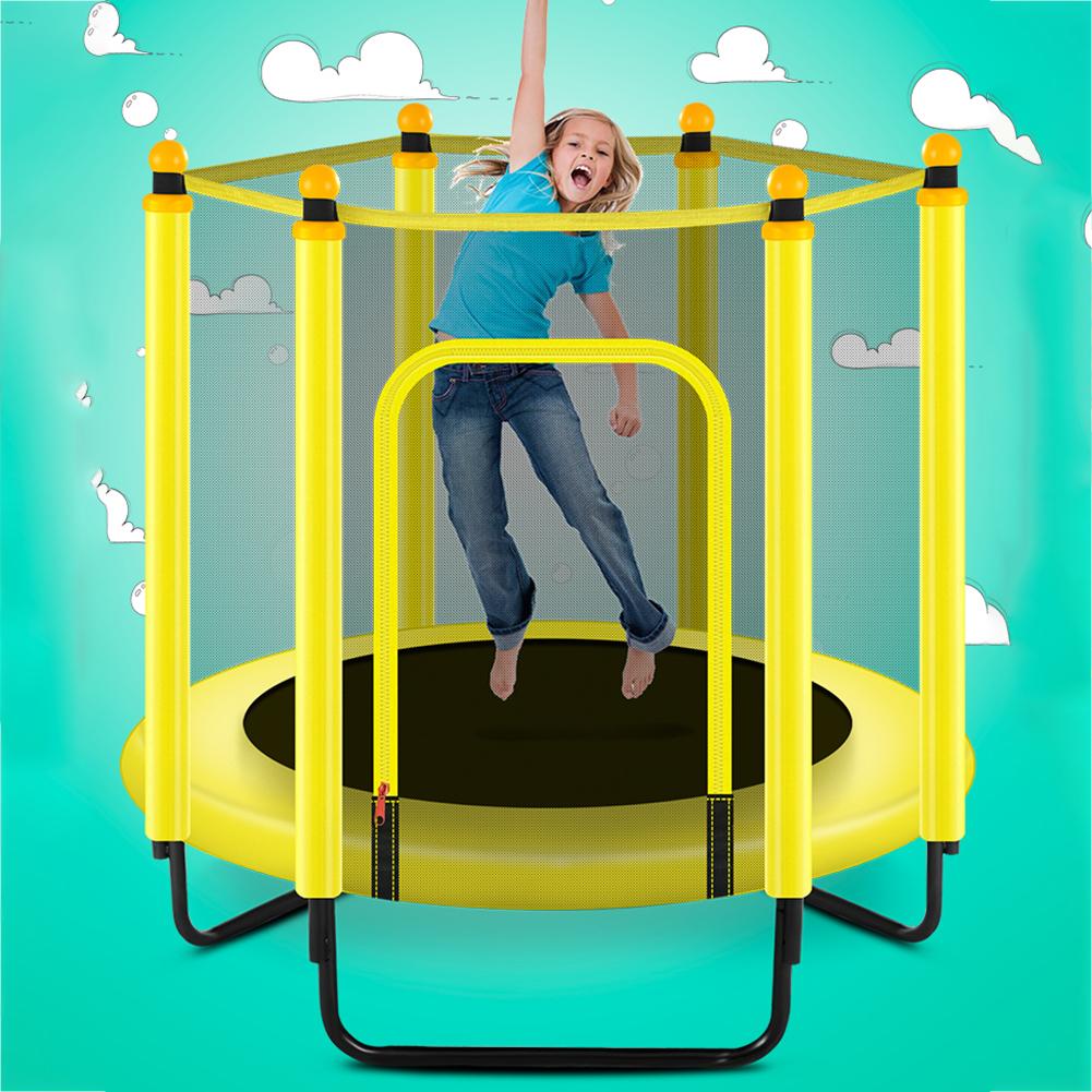 Trampoline Safety Net Garden T - đánh giá và giá Kids Indoor Outdoor Trampoline