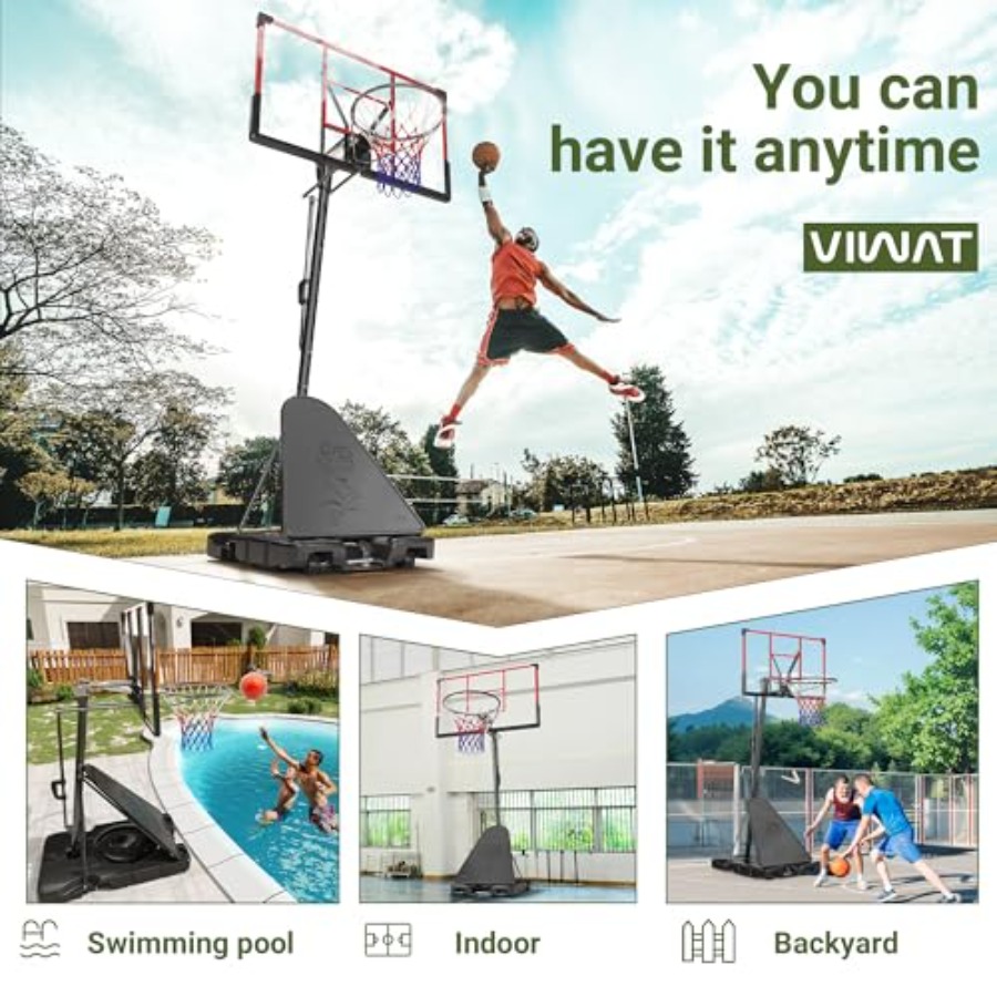 Outdoor/indoor adjustable bask - đánh giá và giá Kids Outdoor Basketball