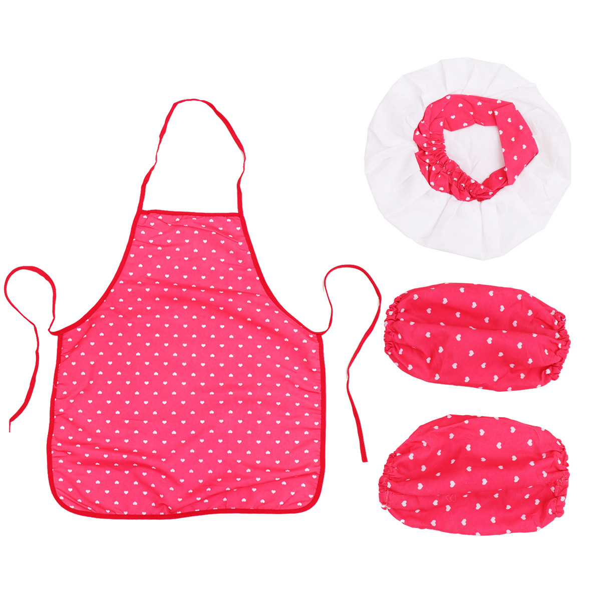 3Pcs Kids Chef Outfit Cotton M - đánh giá và giá Kids Outdoor Grill Set