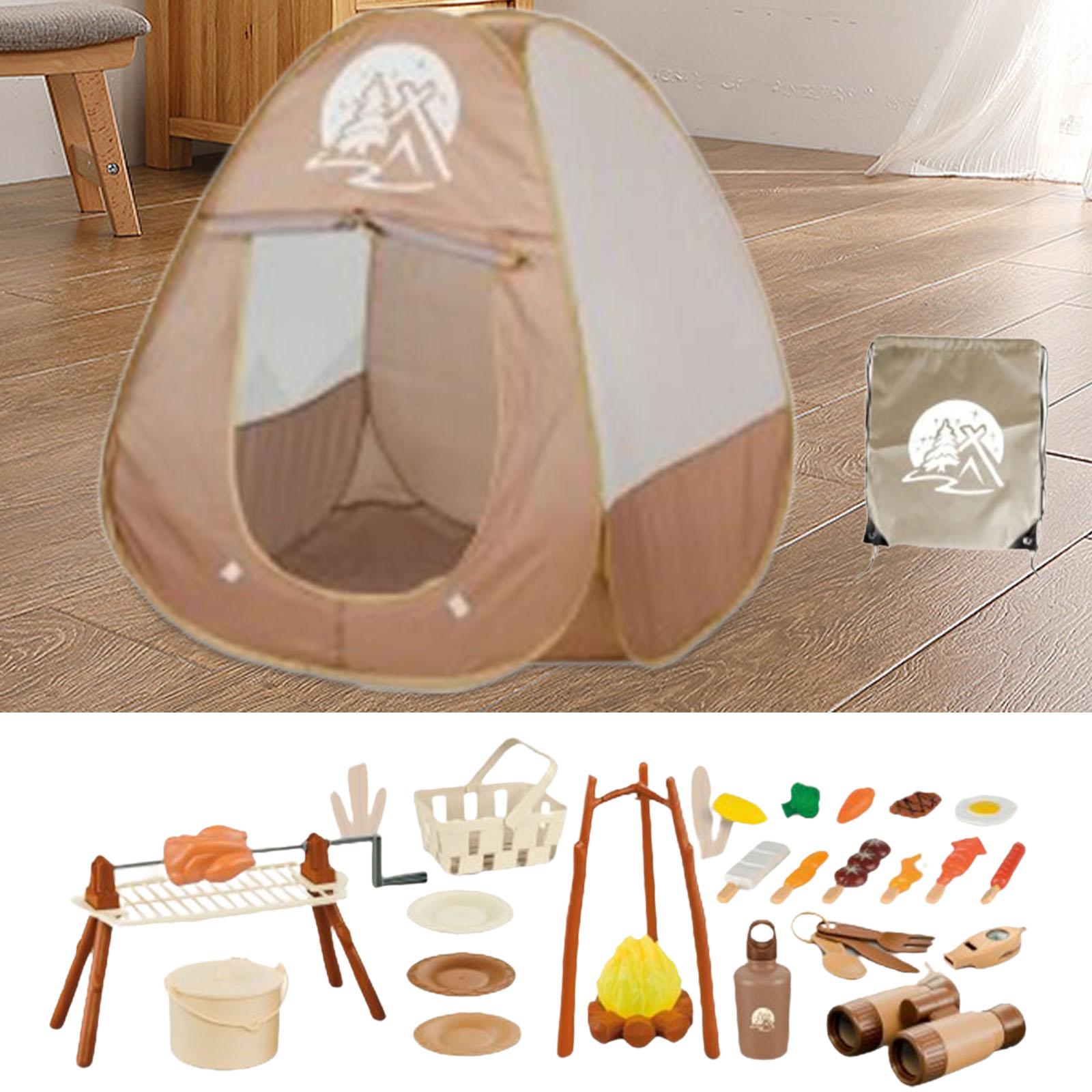 34x Kids Camping Set Pretend C - đánh giá và giá Kids Outdoor Grill Set