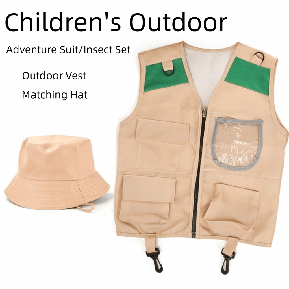 Multicolor Explorer Hat Vest C - đánh giá và giá Kids Outdoor Adventure Kit