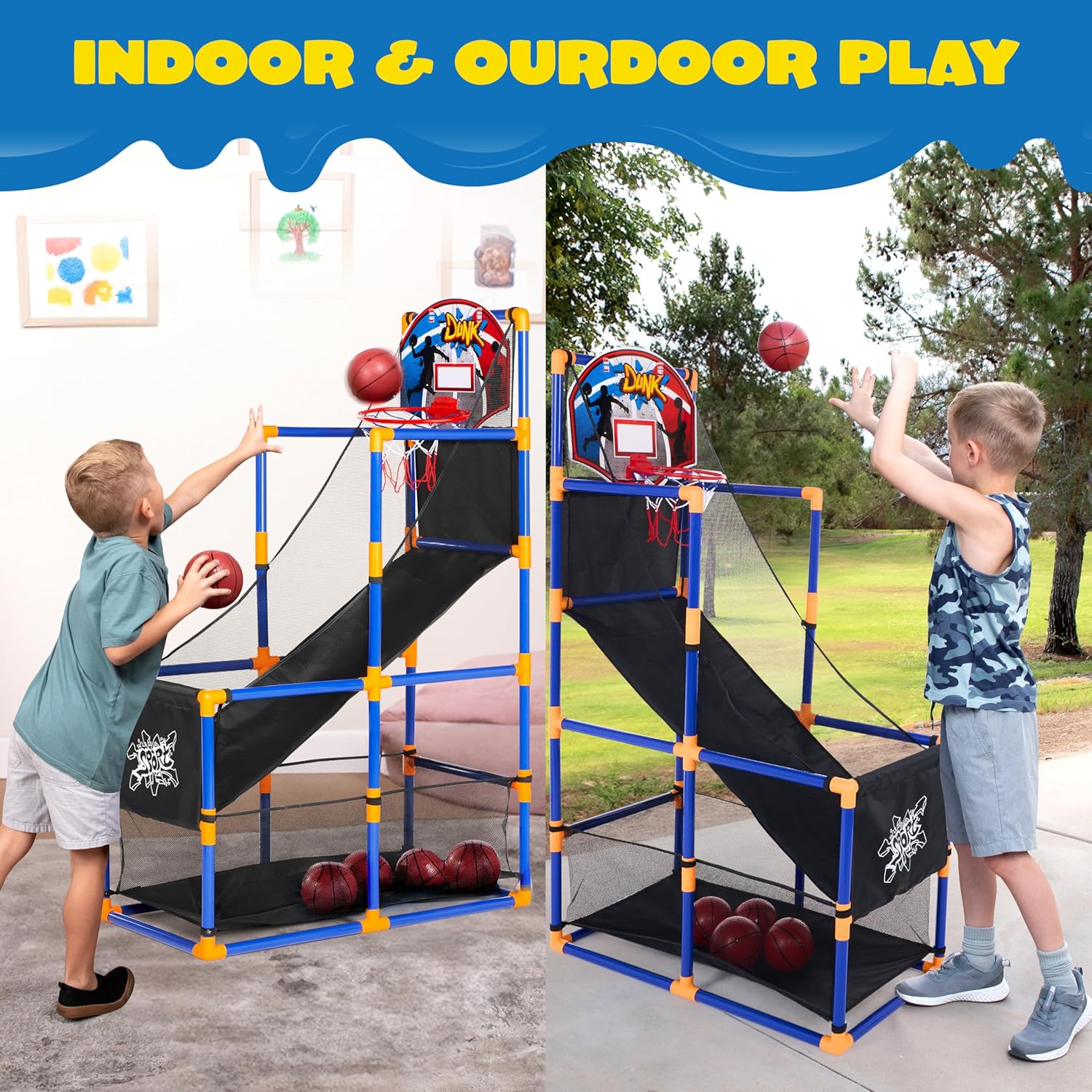 Arcade Basketball Game Set wit - đánh giá và giá Kids Outdoor Basketball