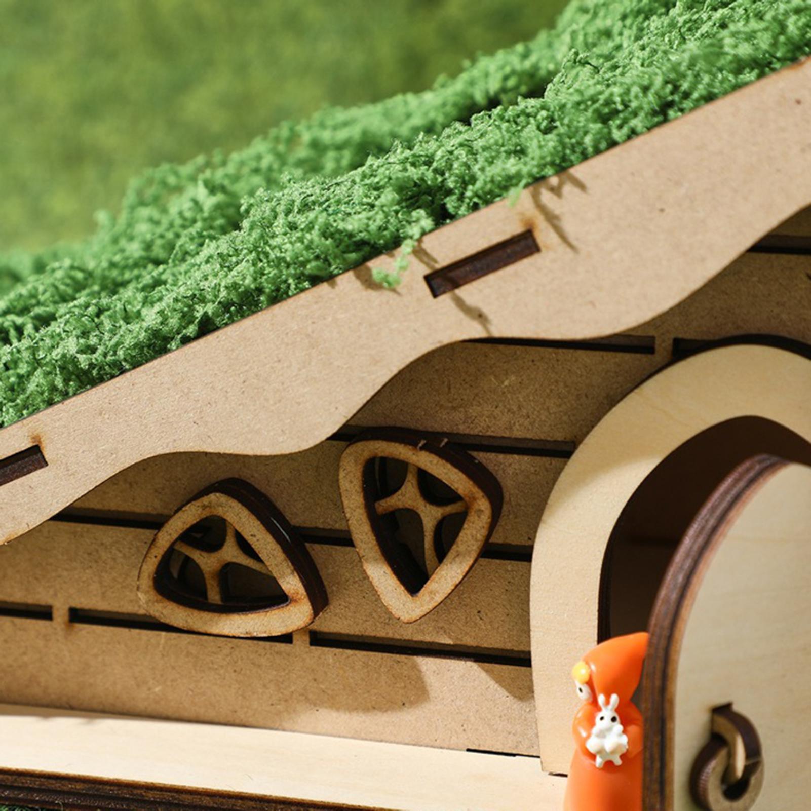 Wooden Fairy House Craft Kit T - đánh giá và giá Kids Outdoor Doll House