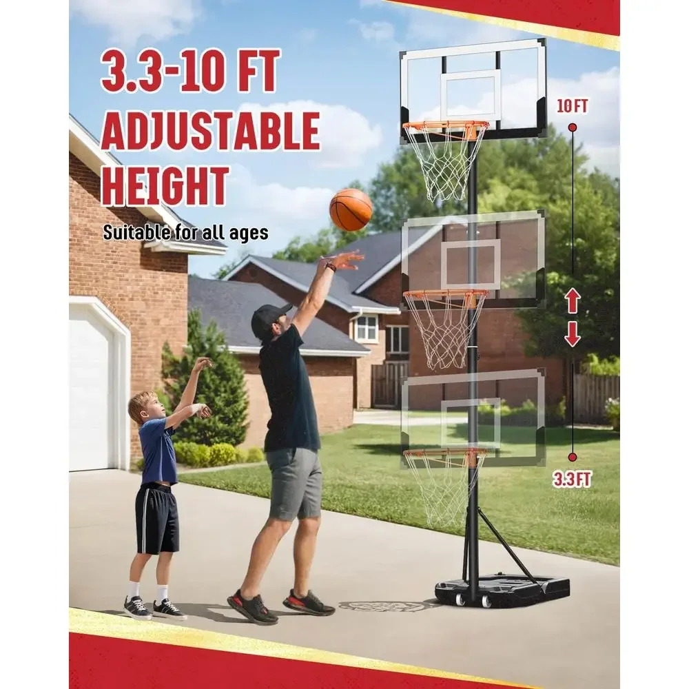 Outdoor Adjustable Basketball  - đánh giá và giá Kids Outdoor Basketball