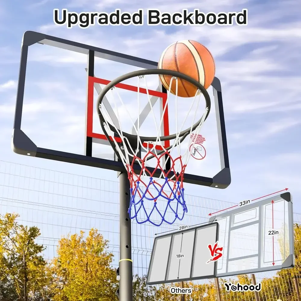 Adjustable Height Portable Bas - đánh giá và giá Kids Outdoor Basketball