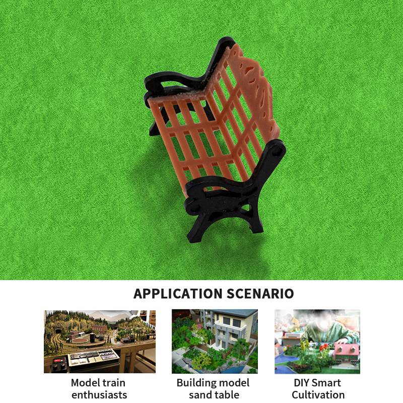 10PCS Miniature Park Bench Mod - đánh giá và giá Kids Outdoor Doll House