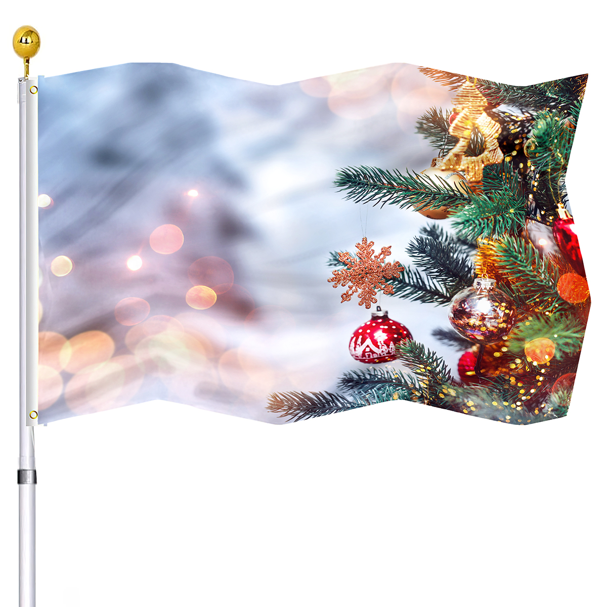 Christmas Flag Xmas Tree and S - đánh giá và giá Kids Outdoor Treehouse