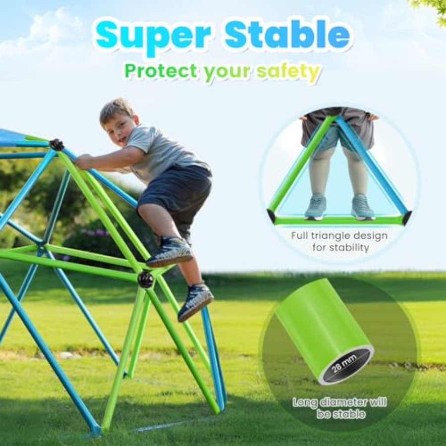 Outdoor Geometric Dome Climber - đánh giá và giá Kids Outdoor Wooden Climbing Frame