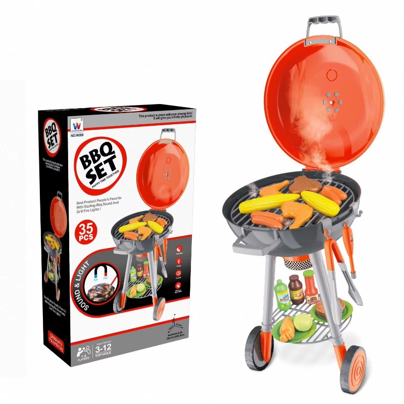 Unisex Interactive Kids  Play  - đánh giá và giá Kids Outdoor Grill Set