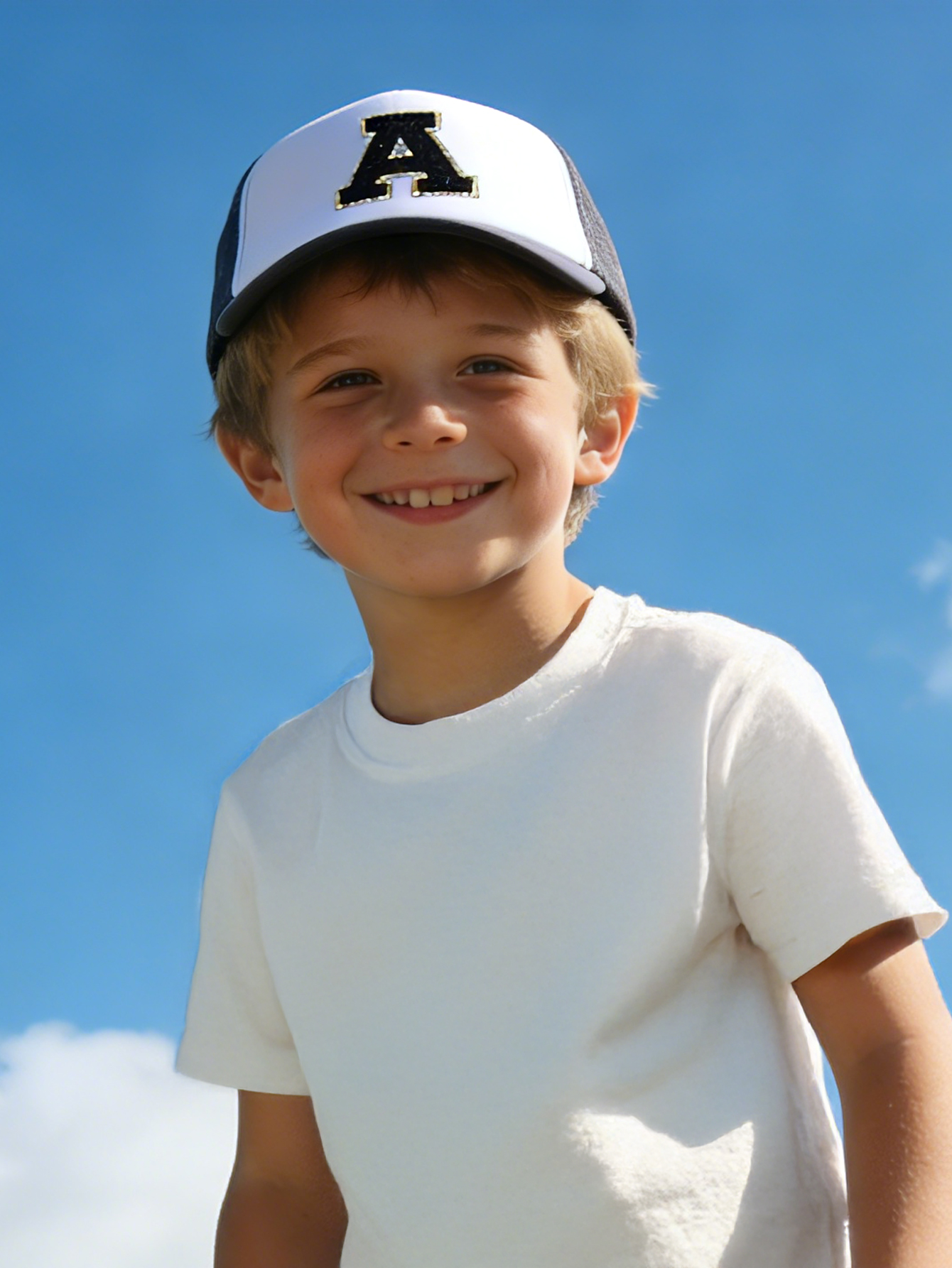 1pc Gray Hat With 26-Letter Pa - đánh giá và giá Kids Outdoor Hat
