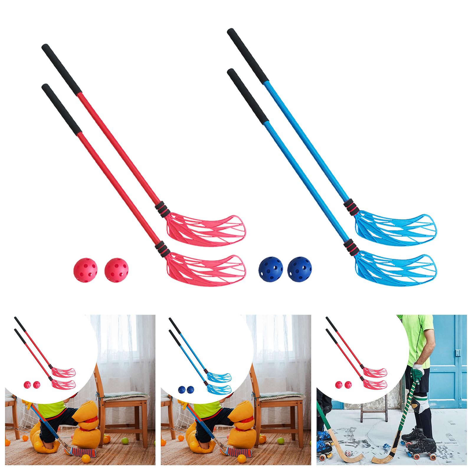 2Pcs Floor Hockey Stick Set Sp - đánh giá và giá Kids Outdoor Hockey Set