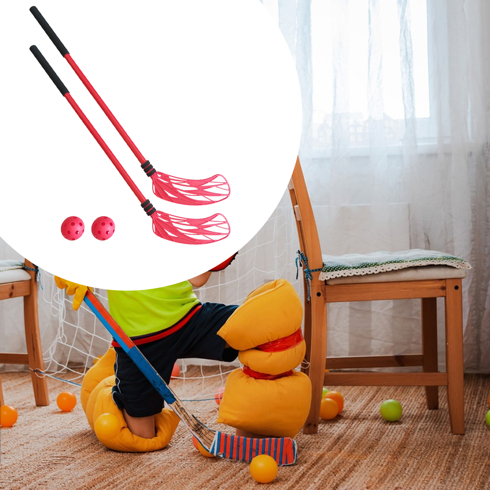 2Pcs Floor Hockey Stick Set Sp - đánh giá và giá Kids Outdoor Hockey Set
