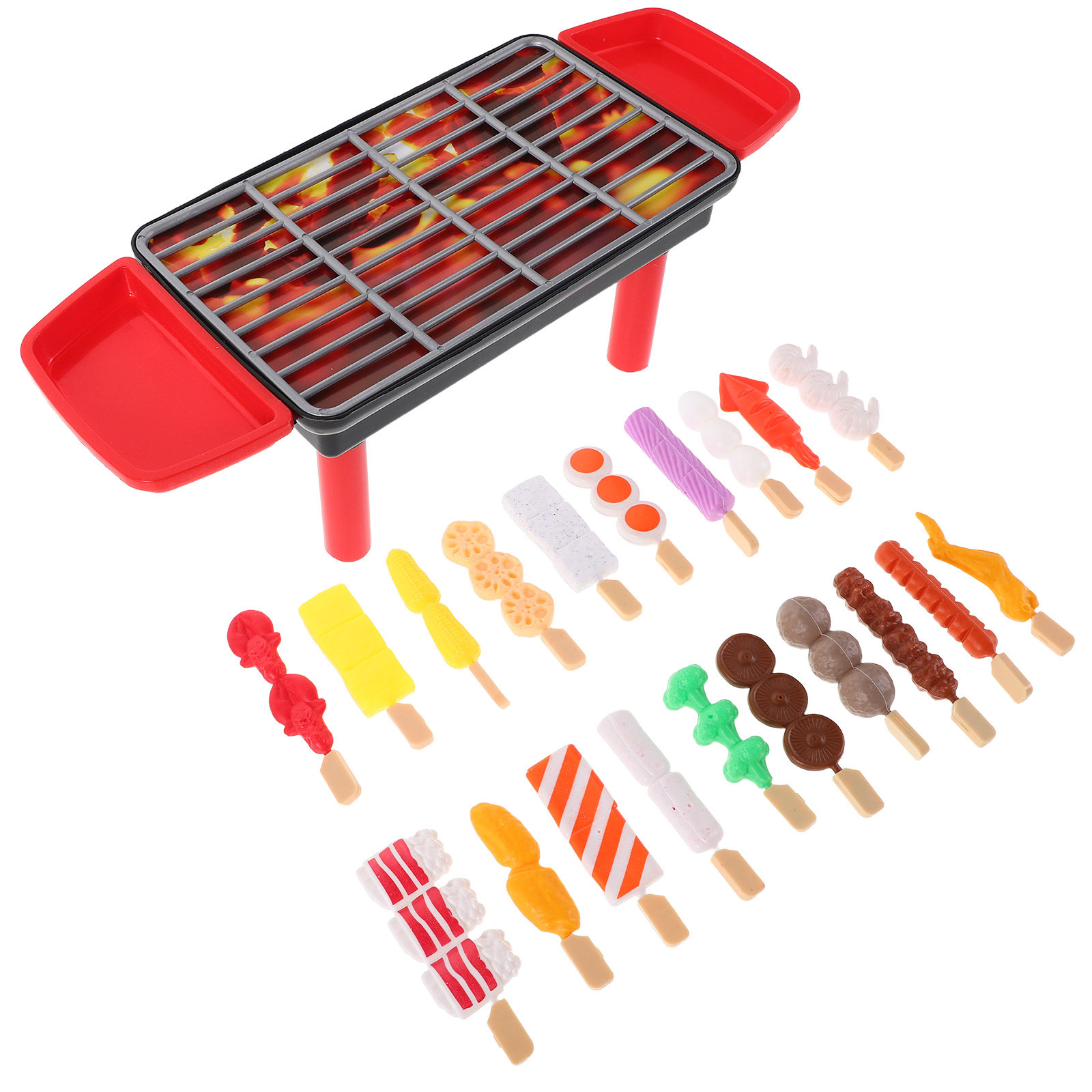20Pcs Kids Pretend Play Bbq Gr - đánh giá và giá Kids Outdoor Grill Set