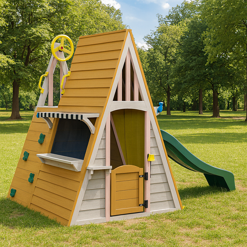 Kids Outdoor Playground Equipm - đánh giá và giá Kids Outdoor Wooden Climbing Frame