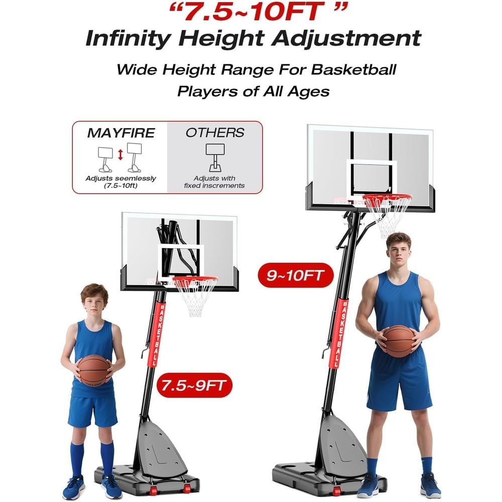 Adjustable Height Basketball H - đánh giá và giá Kids Outdoor Basketball
