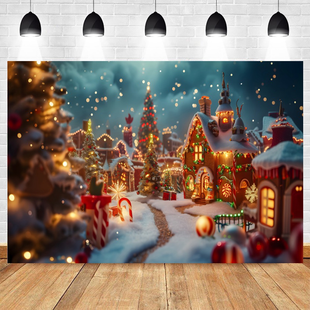 Winter Christmas Backdrop Outd - đánh giá và giá Kids Outdoor Treehouse