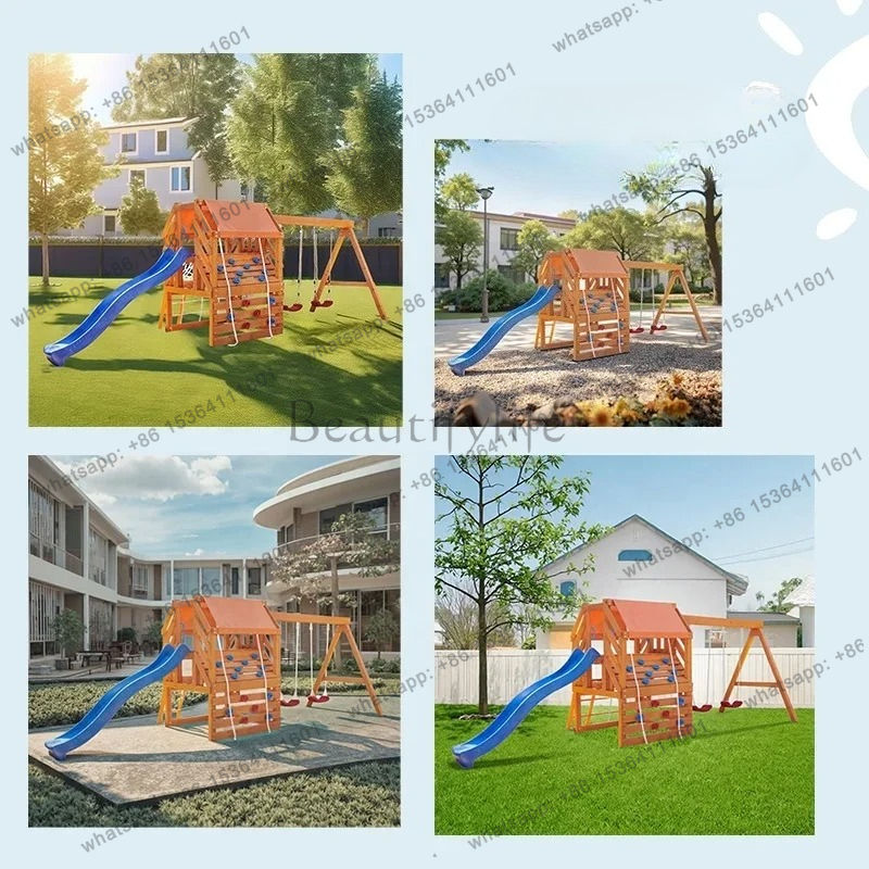 Outdoor Playground Climbing Fr - đánh giá và giá Kids Outdoor Wooden Climbing Frame