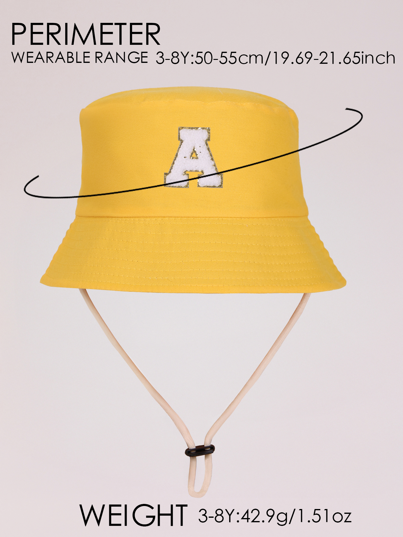 1pc yellow Kids 26 Letter Prin - đánh giá và giá Kids Outdoor Hat