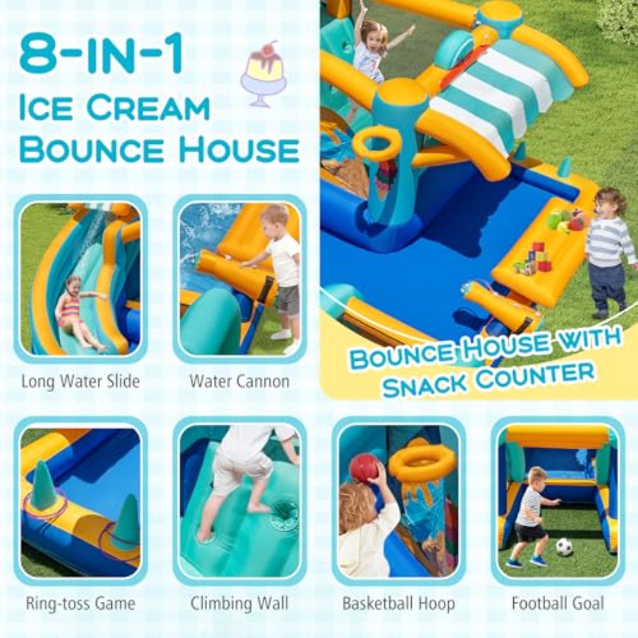Outdoor indoor water bounce ho - đánh giá và giá Kids Outdoor Basketball