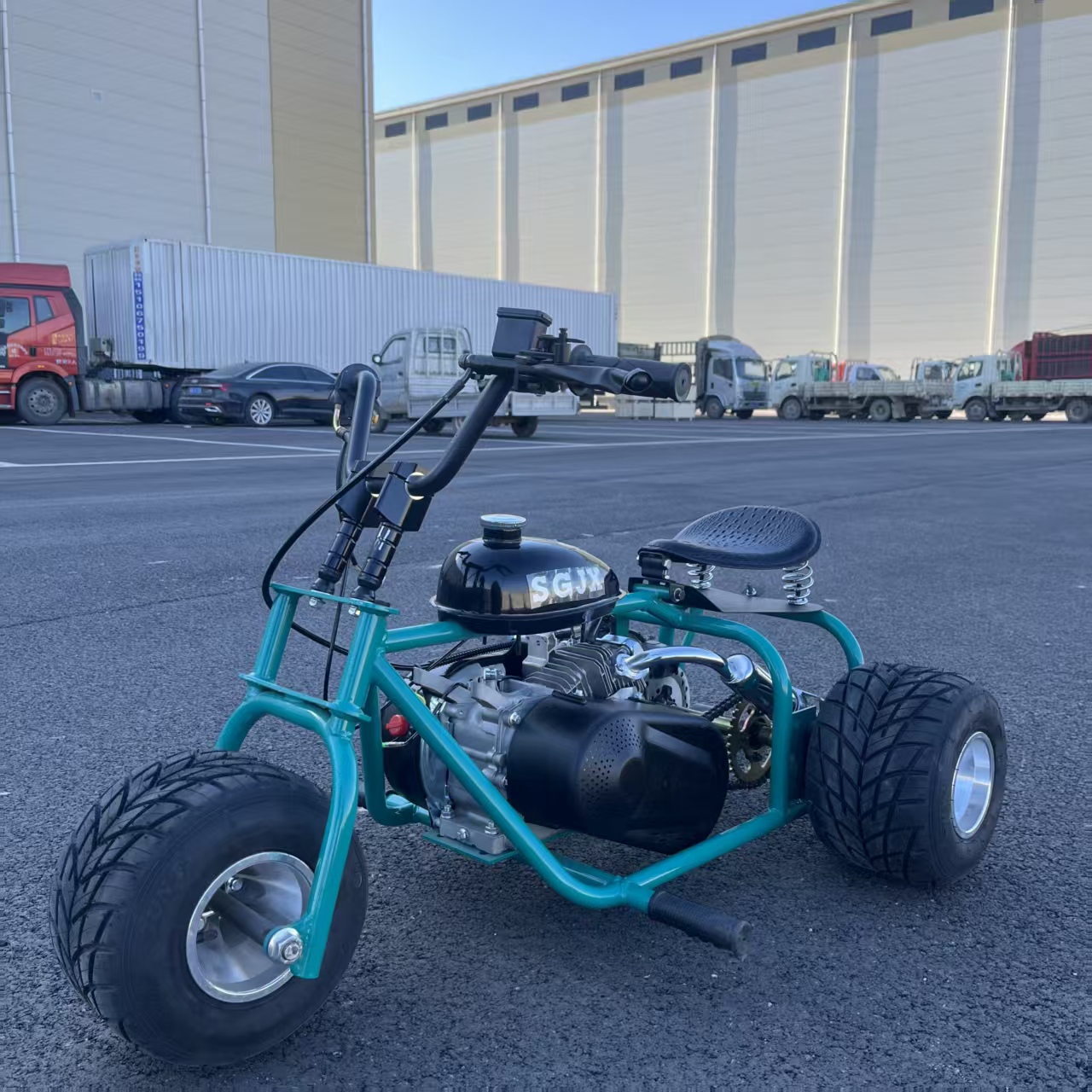 212cc 4 Stroke Dark Green Vint - đánh giá và giá Go Kart Pedal Kids