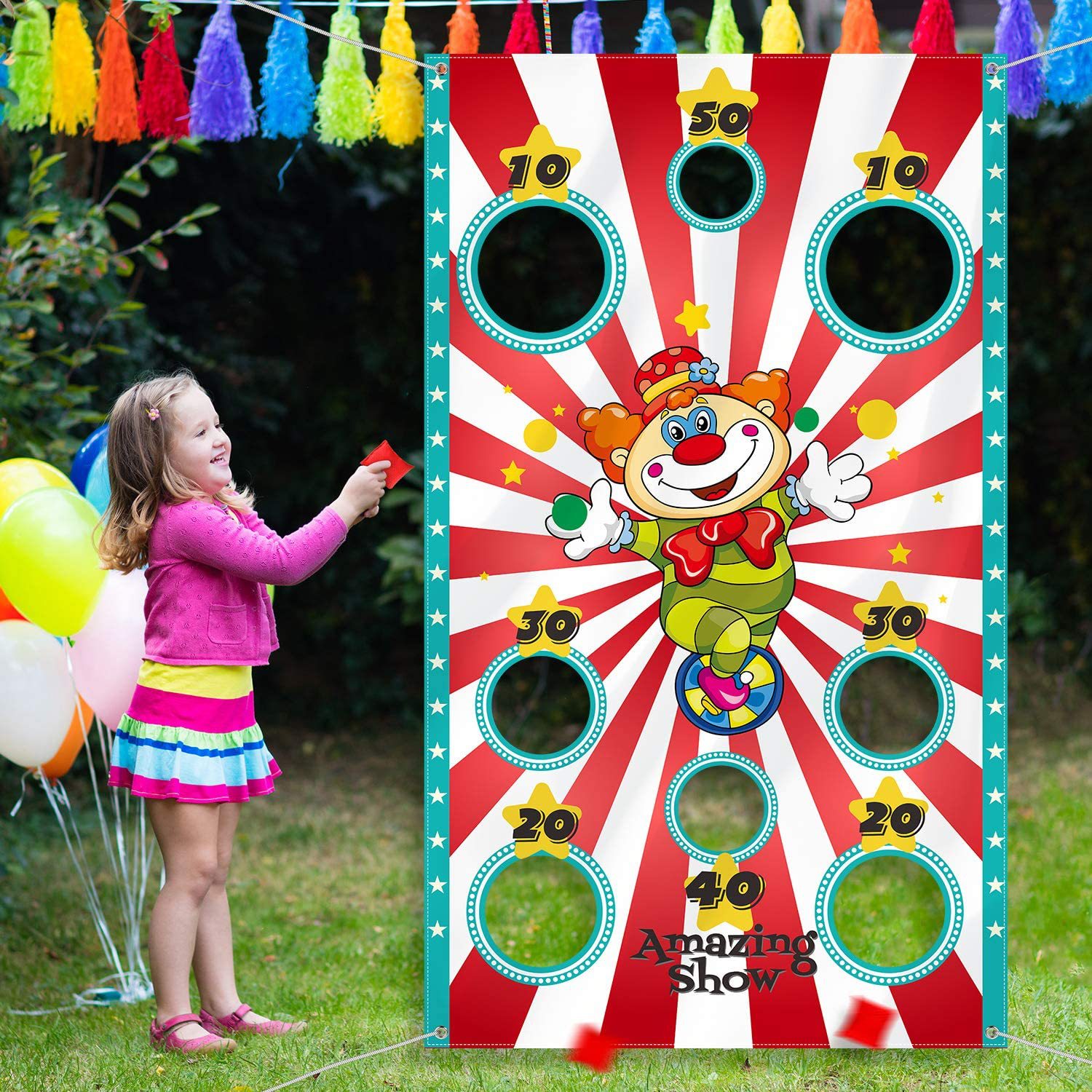 Funny Play Bean Bags and Stick - đánh giá và giá Kids Outdoor Adventure Kit