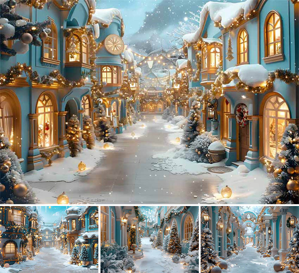 Mehofond Christmas Snow Street - đánh giá và giá Kids Outdoor Treehouse