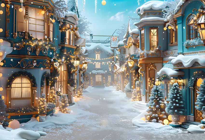 Mehofond Christmas Snow Street - đánh giá và giá Kids Outdoor Treehouse