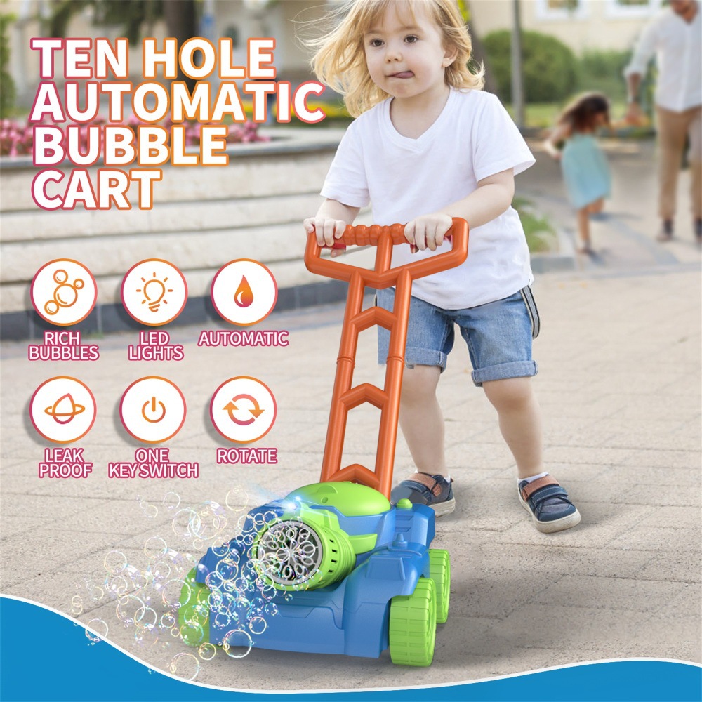 Automatic Lawn Mower Bubble Ma - đánh giá và giá Kids Outdoor Lawn Mower