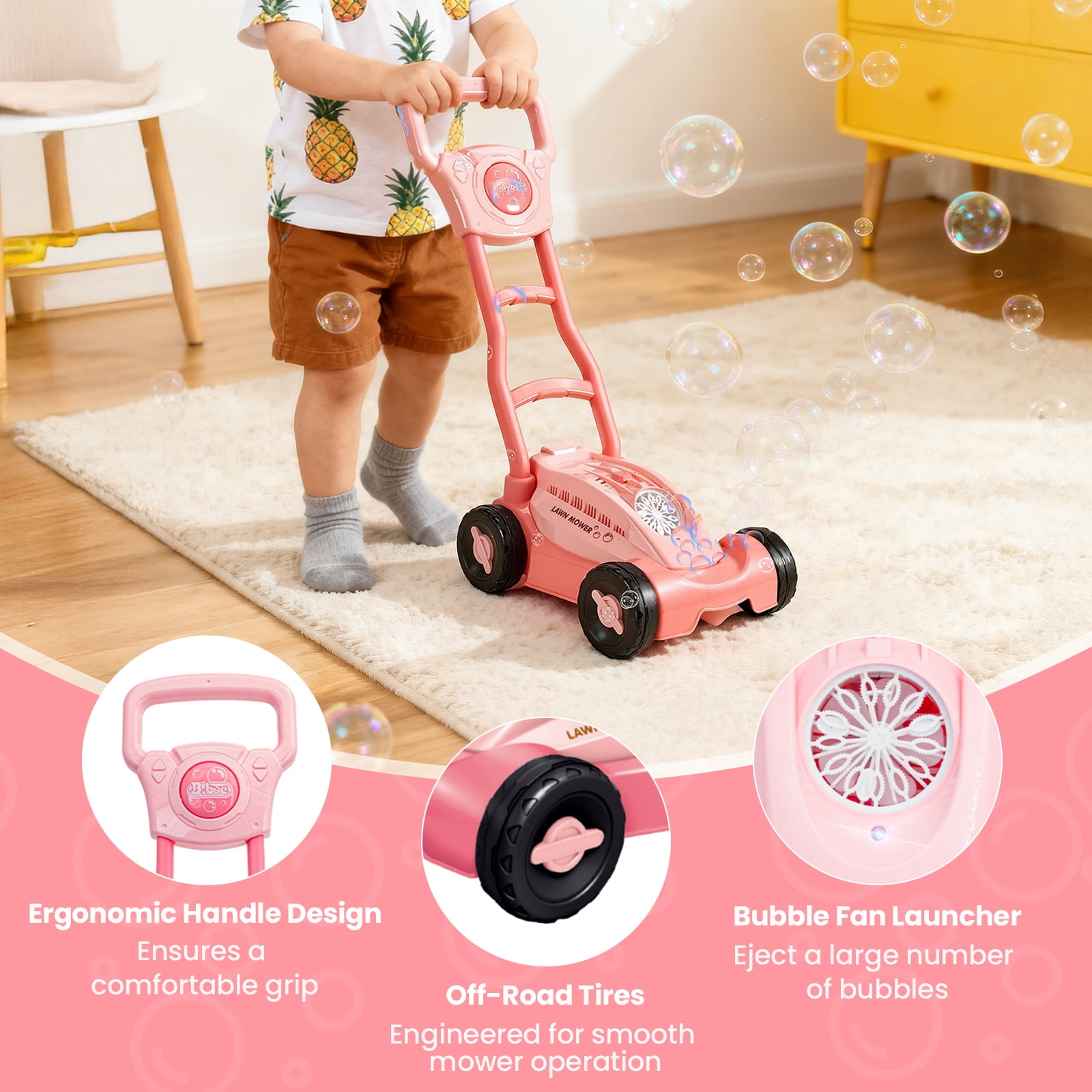 Bubble Lawn Mower,Kids Push Bu - đánh giá và giá Kids Outdoor Lawn Mower