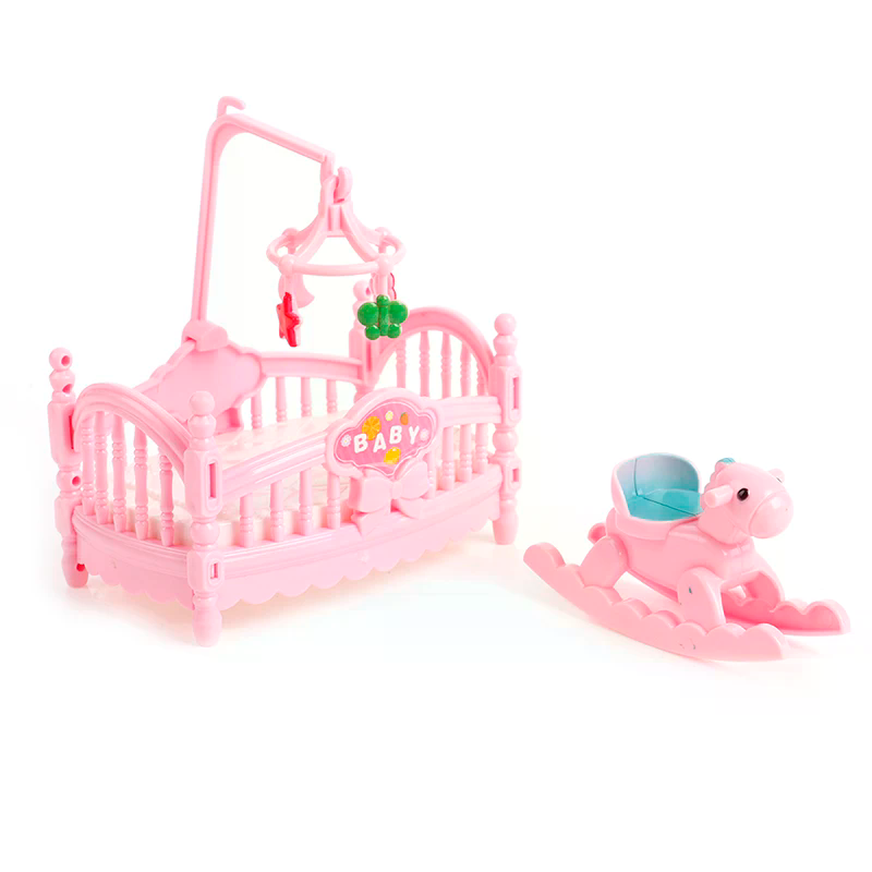 Miniature Crib Wooden Horse Se - đánh giá và giá Kids Outdoor Doll House
